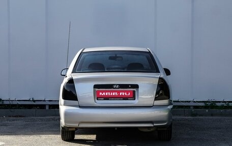 Hyundai Accent II, 2004 год, 399 000 рублей, 4 фотография