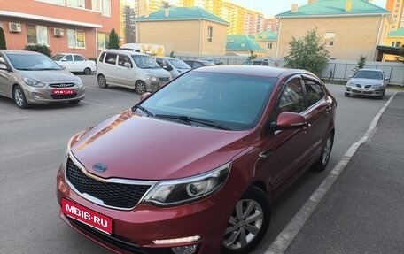 KIA Rio III рестайлинг, 2016 год, 1 265 000 рублей, 1 фотография