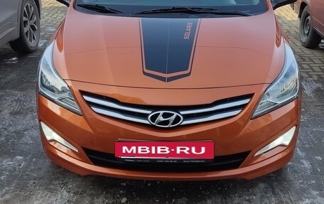 Hyundai Solaris II рестайлинг, 2014 год, 895 000 рублей, 8 фотография
