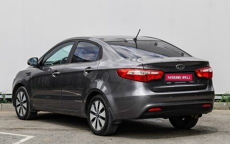 KIA Rio III рестайлинг, 2012 год, 920 000 рублей, 2 фотография
