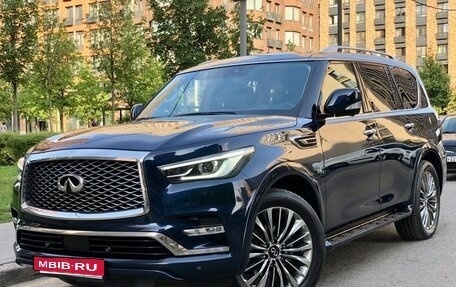 Infiniti QX80 I рестайлинг, 2018 год, 4 099 000 рублей, 1 фотография