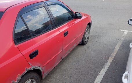 Hyundai Accent II, 2000 год, 100 000 рублей, 5 фотография