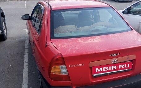 Hyundai Accent II, 2000 год, 100 000 рублей, 4 фотография