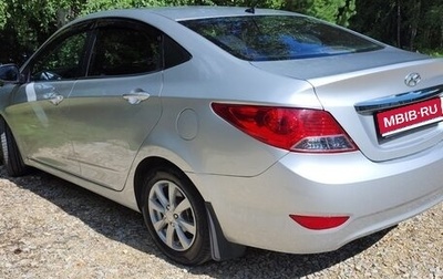 Hyundai Solaris II рестайлинг, 2011 год, 590 000 рублей, 1 фотография