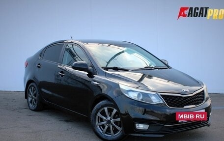 KIA Rio III рестайлинг, 2016 год, 985 000 рублей, 3 фотография