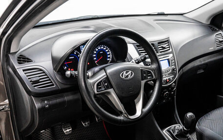 Hyundai Solaris II рестайлинг, 2016 год, 968 000 рублей, 10 фотография
