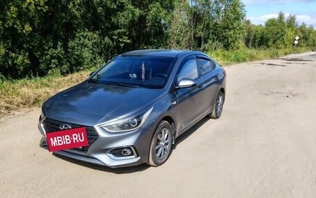 Hyundai Solaris II рестайлинг, 2017 год, 1 100 000 рублей, 5 фотография
