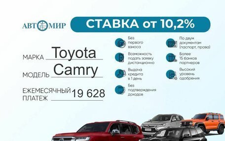 Toyota Camry, 2018 год, 2 350 000 рублей, 3 фотография