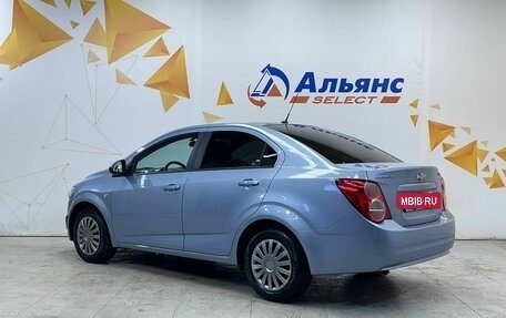 Chevrolet Aveo III, 2012 год, 605 000 рублей, 5 фотография