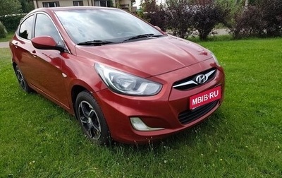 Hyundai Solaris II рестайлинг, 2012 год, 870 000 рублей, 1 фотография