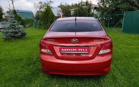 Hyundai Solaris II рестайлинг, 2012 год, 870 000 рублей, 4 фотография