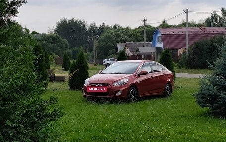 Hyundai Solaris II рестайлинг, 2012 год, 870 000 рублей, 26 фотография