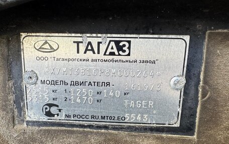 ТагАЗ Tager, 2008 год, 398 000 рублей, 17 фотография