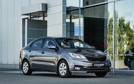 KIA Rio III рестайлинг, 2015 год, 950 000 рублей, 5 фотография