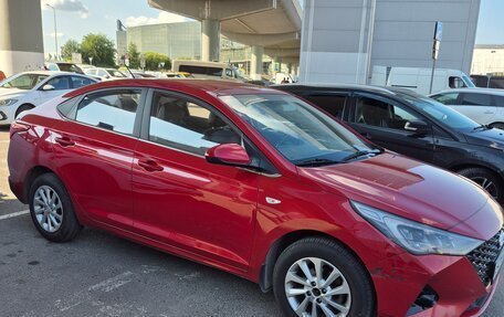 Hyundai Solaris II рестайлинг, 2021 год, 1 350 000 рублей, 3 фотография
