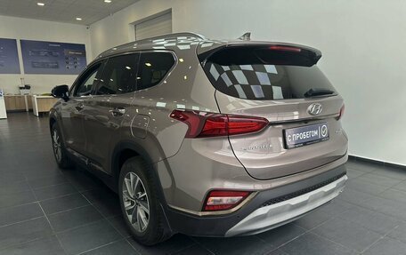 Hyundai Santa Fe IV, 2019 год, 3 090 000 рублей, 4 фотография