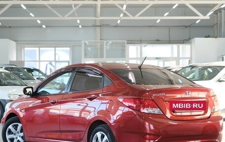 Hyundai Solaris II рестайлинг, 2011 год, 849 000 рублей, 5 фотография