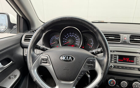 KIA Rio III рестайлинг, 2015 год, 982 000 рублей, 16 фотография