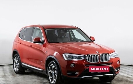 BMW X3, 2016 год, 1 990 000 рублей, 3 фотография