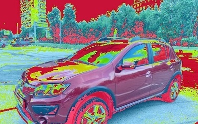 Renault Sandero II рестайлинг, 2017 год, 930 000 рублей, 1 фотография