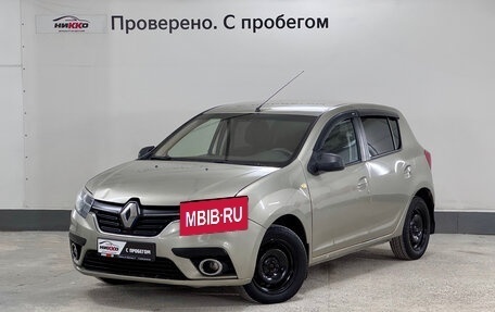 Renault Sandero II рестайлинг, 2019 год, 630 000 рублей, 1 фотография