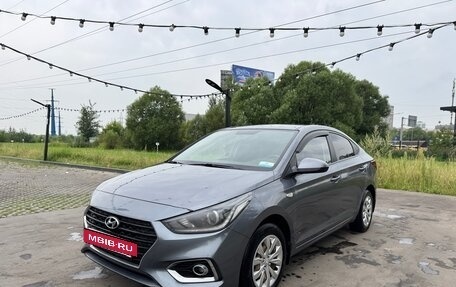 Hyundai Solaris II рестайлинг, 2018 год, 1 050 000 рублей, 3 фотография