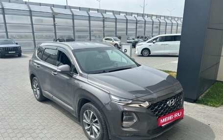 Hyundai Santa Fe IV, 2019 год, 2 799 000 рублей, 3 фотография