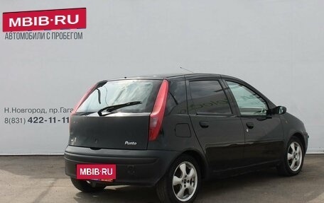Fiat Punto III Punto Evo рестайлинг, 2001 год, 139 000 рублей, 5 фотография