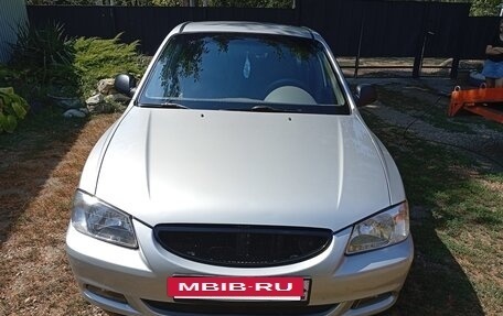Hyundai Accent II, 2004 год, 450 000 рублей, 2 фотография