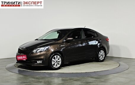 KIA Rio III рестайлинг, 2016 год, 1 087 000 рублей, 1 фотография