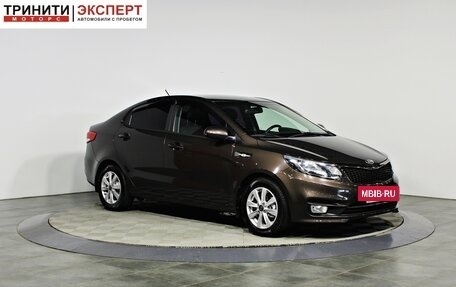 KIA Rio III рестайлинг, 2016 год, 1 087 000 рублей, 3 фотография