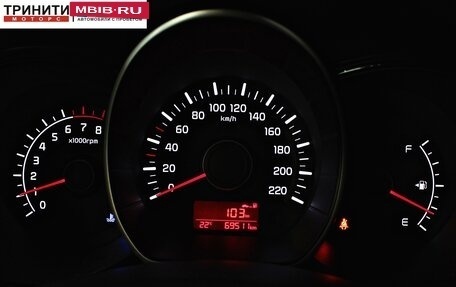 KIA Rio III рестайлинг, 2016 год, 1 087 000 рублей, 13 фотография