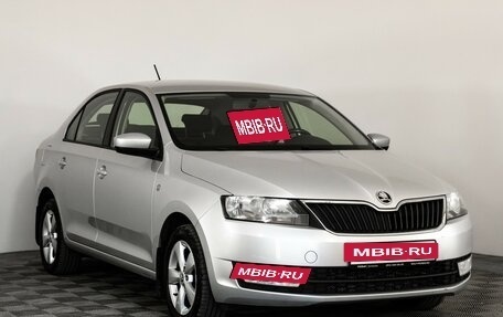 Skoda Rapid I, 2015 год, 999 000 рублей, 3 фотография
