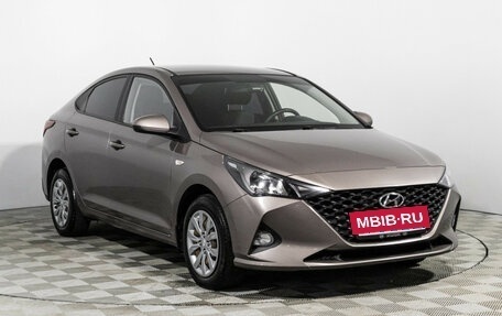 Hyundai Solaris II рестайлинг, 2021 год, 1 290 000 рублей, 3 фотография