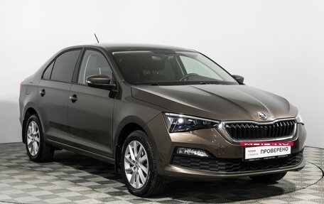 Skoda Rapid II, 2021 год, 1 679 700 рублей, 3 фотография