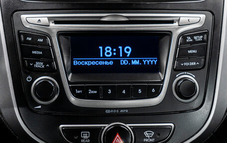 Hyundai Solaris II рестайлинг, 2015 год, 839 000 рублей, 22 фотография