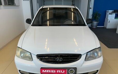 Hyundai Accent II, 2004 год, 369 900 рублей, 2 фотография