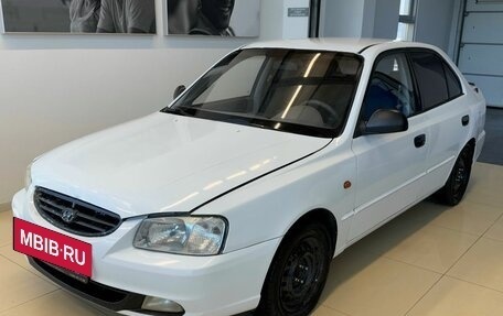 Hyundai Accent II, 2004 год, 369 900 рублей, 3 фотография