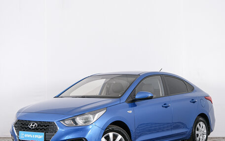 Hyundai Solaris II рестайлинг, 2017 год, 1 299 000 рублей, 4 фотография