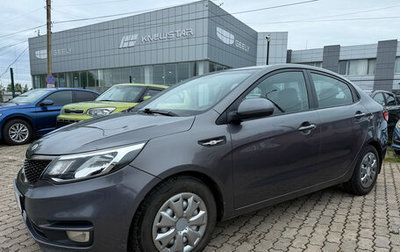 KIA Rio III рестайлинг, 2015 год, 920 000 рублей, 1 фотография