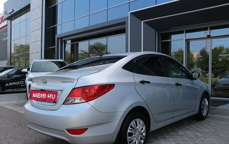 Hyundai Solaris II рестайлинг, 2011 год, 590 000 рублей, 6 фотография