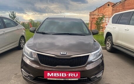 KIA Rio III рестайлинг, 2015 год, 1 100 000 рублей, 10 фотография