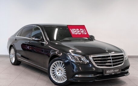 Mercedes-Benz S-Класс, 2018 год, 5 700 000 рублей, 3 фотография