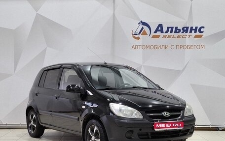 Hyundai Getz I рестайлинг, 2008 год, 375 000 рублей, 1 фотография