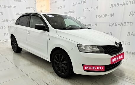 Skoda Rapid I, 2015 год, 997 000 рублей, 4 фотография