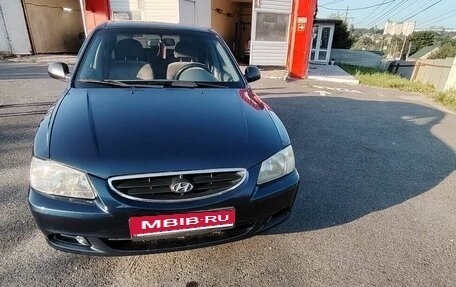 Hyundai Accent II, 2007 год, 400 000 рублей, 24 фотография