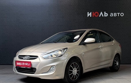 Hyundai Solaris II рестайлинг, 2011 год, 785 000 рублей, 1 фотография