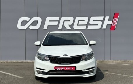 KIA Rio III рестайлинг, 2016 год, 920 000 рублей, 3 фотография