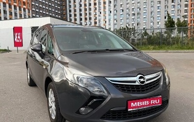 Opel Zafira C рестайлинг, 2014 год, 1 100 000 рублей, 1 фотография