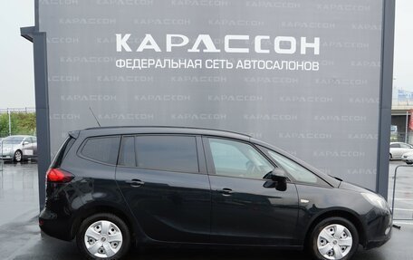 Opel Zafira C рестайлинг, 2012 год, 998 000 рублей, 4 фотография